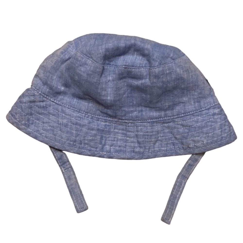 Janie and Jack Linen blend bucket hat Size 12 - 18 Months